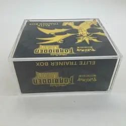 Pokemon TCG Sun & Moon Forbidden Light Elite Trainer Box SEALED w/Acrylic - Image 3