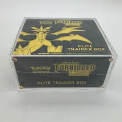 Pokemon TCG Sun & Moon Forbidden Light Elite Trainer Box SEALED w/Acrylic - Image 4