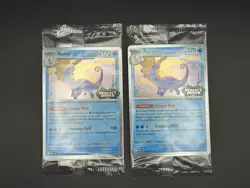 2x Aurorus 024/088 - Cosmo Holo - Pokemon Perfect Order Stamped Promo SEALED - Image 1
