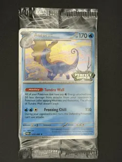 2x Aurorus 024/088 - Cosmo Holo - Pokemon Perfect Order Stamped Promo SEALED - Image 2