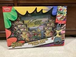 Pokemon TCG Mega Lucario Premium Poster Collection Ascended Heroes PRESALE 3/26 - Image 1