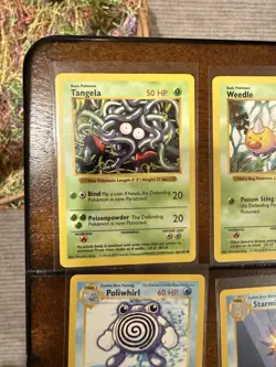 Pokemon Base Set Shadowless 12 Card Lot (LP/MP) Gastly Starmie Polirwirl - Image 3