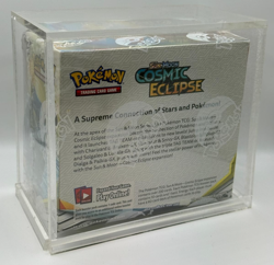 Pokemon TCG Sun & Moon Cosmic Eclipse Booster Box w/Acrylic Case #1 - Image 3