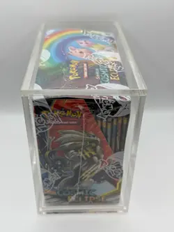 Pokemon TCG Sun & Moon Cosmic Eclipse Booster Box w/Acrylic Case #2 - Image 5
