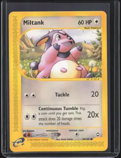 2003 Pokemon Aquapolis Miltank #94/147 NM - Image 1