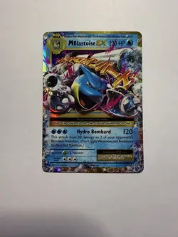 Pokemon M Blastoise EX Card #22/108 Ultra Rare, XY Evolutions - Image 1