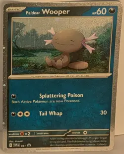 Pokemon Scarlet & Violet Paldean Wooper SVPen 041 BLACK STAR PROMO SVP 41 - Image 1