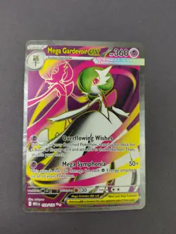 Pokemon Mega Gardevoir Ex 159/132 Me01: Mega Evolution Full Art Holo TCG Card - Image 1