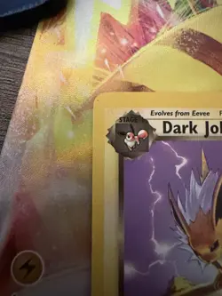 LP Excellent pokemon Dark Jolteon 38/82 Team Rocket LP - Image 3