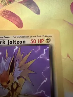 LP Excellent pokemon Dark Jolteon 38/82 Team Rocket LP - Image 4