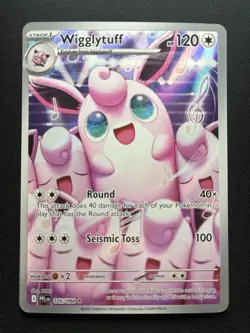 Pokemon: Wigglytuff Illustration Rare 105/094 Phantasmal Flames - Image 1