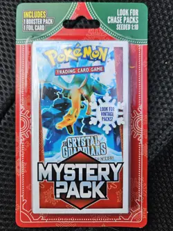 Pokemon Mystery Pack Sealed Seeded 1:10. EX Crystal Guardians/Vintage Packs - Image 1