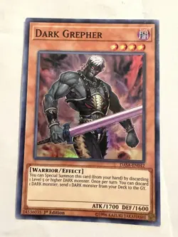Dark Grepher DASA-EN042 1st Super Rare NM Yugioh Card - Image 1