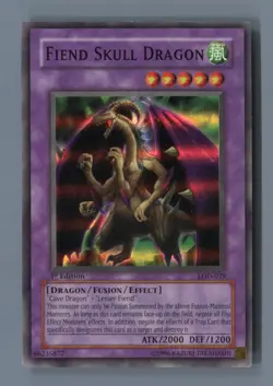 Fiend Skull Dragon LOD-EN039 Legacy of Darkness Yu-Gi-Oh Unlimited LP - Image 1