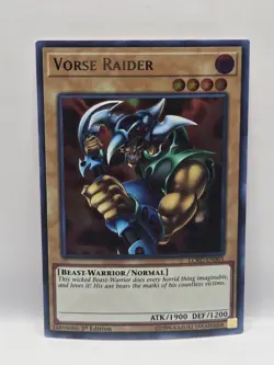 Vorse Raider LCKC-EN003 Ultra Rare 1st Edition Yugioh TCG NM - Image 1