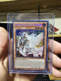 Yu-Gi-Oh Burst Protocol BPRO-EN024 Fallen Of The White Dragon Secret Rare - Image 1