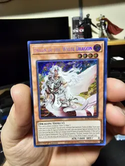Yu-Gi-Oh Burst Protocol BPRO-EN024 Fallen Of The White Dragon Secret Rare - Image 3