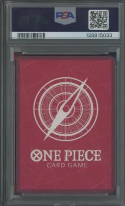 2025 One Piece EN PSA Magazine Exclusive #001 Shanks PSA 10 GEM MINT - Image 2