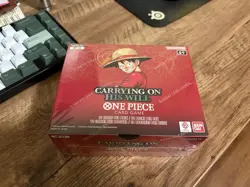 One Piece Carrying On His Will OP-13 English Booster Box Factory Sealed - Bandai - Image 1