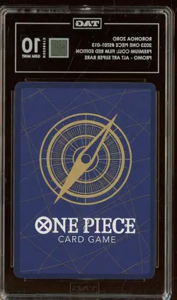 2023 One Piece Premium Collection FILM RED #ST01-013 Roronoa Zoro TAG 10 - Image 2