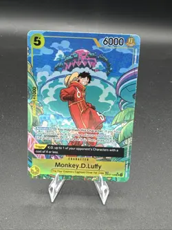One Piece Monkey.D.Luffy OP07-109 Treasure Rare - Two Legends (OP08) - Image 1