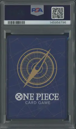 2022 One Piece OP01 EN Alternate Art #025 Roronoa Zoro PSA 10 GEM MINT - Image 2