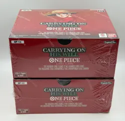 Lot of (2) One Piece TCG OP-13 Carrying On His Will Booster Boxes SEALED - Image 3