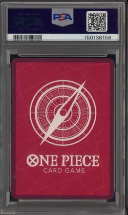 #6 2025 One Piece ST21 EN Black & White Alt Art #001 Monkey D Luffy PSA 10 - Image 2