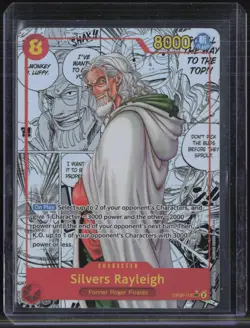 One Piece Manga Alternate Art #OP06-118 Silvers Rayleigh - Image 1