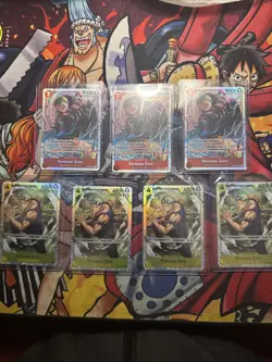 One Piece Card Game OP-15 Adventure on Kami’s Island Lot Of 7 Zoro - Image 2