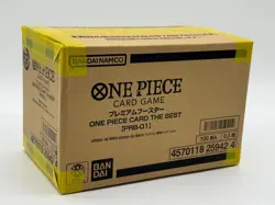 One Piece TCG Japanese PRB-01 The Best Premium Booster Pack Sealed Case - Image 1