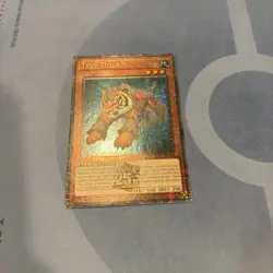 NM Yugioh Test Tiger RA03-EN189 Quarter Century Secret Rare 1st Edition - Image 2