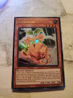 Yugioh Cattycorn BLMR-EN042 Ultra Rare 1st Edition Near Mint - Image 1