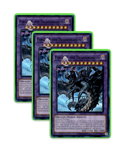 Yugioh! First of the Dragonlords DUAD-EN036 (Super Rare) 1st Ed 3x - Image 1
