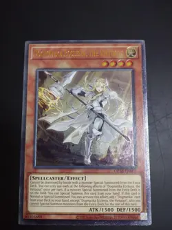 YuGiOh Ecclesia the Virtuous OP18EN001 Ultra Rare English Condition - Image 1