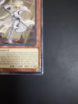 YuGiOh Ecclesia the Virtuous OP18EN001 Ultra Rare English Condition - Image 5