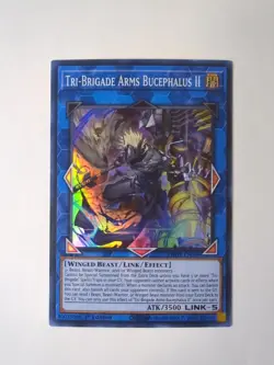 Tri-Brigade Arms Bucephalus II PHHY-EN048 Super Rare 1st Ed NM | YuGiOh - Image 1