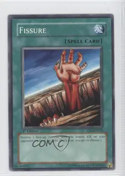Fissure 1st Ed. YuGiOh Starter Deck #YSD-EN025 2006 - Image 1