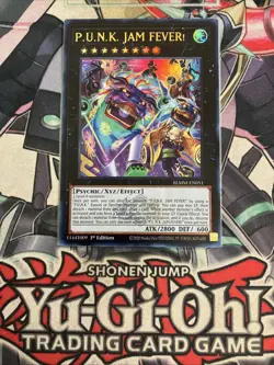 P.U.N.K. JAM FEVER! ultra Rare BLMM-EN051 Yugioh - Image 1