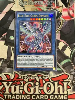 Blue-Eyes Chaos Dragon Ultra Rare 1st Edition DUAD-EN005 Yugioh VLP - Image 1