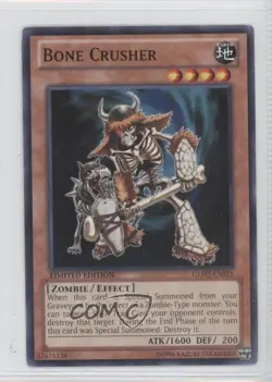 Bone Crusher YuGiOh Gold Series 5: Haunted Mine Limited Edition Box Collection - Image 1