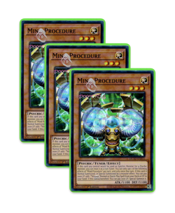 Yugioh! Mind Procedure DUAD-EN015 (Super Rare) 1st Ed 3x "Synchro Support" - Image 1