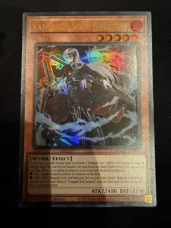 Vanquish Soul Jiaolong AGOV-EN018 Ultra Rare Near Mint 1st Edition Yugioh - Image 1