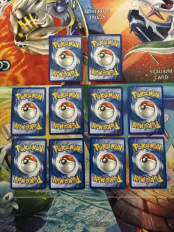 Vintage Pokemon Card Lot Holo Fire Blastoise Piplup - Image 2