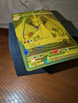 Mega Charizard Y EX 294/217 GOLD CARD Pokemon TCG Ascended Heroes Hyper Rare - Image 3