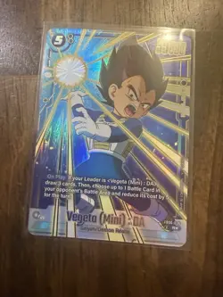 Vegeta (Mini) : DA | FB06-036 Alt Art | Dragon Ball Super Card Game NM - Image 1