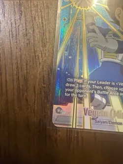 Vegeta (Mini) : DA | FB06-036 Alt Art | Dragon Ball Super Card Game NM - Image 5