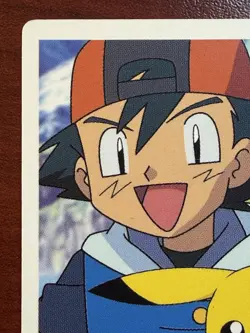 Pokemon Snap Card 001, Satoshi/Picachu, Japanese, JR Kikaku - Image 2