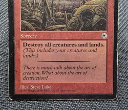 MTG Devastation- DAMAGED -Portal Magic the Gathering Card #123 - Image 4