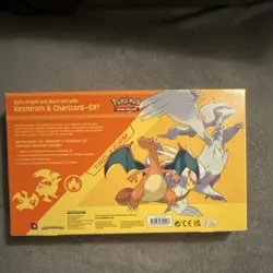Pokemon Reshiram & Charizard-GX Premium Box 10 Booster Packs Promo Cards - Image 2